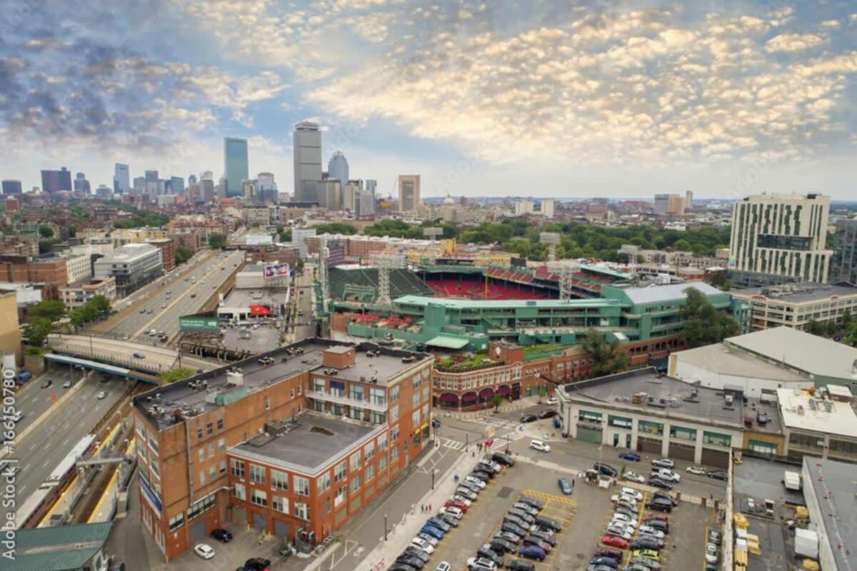 Modern Suite In Fenway Neighborhood Бостон Экстерьер фото